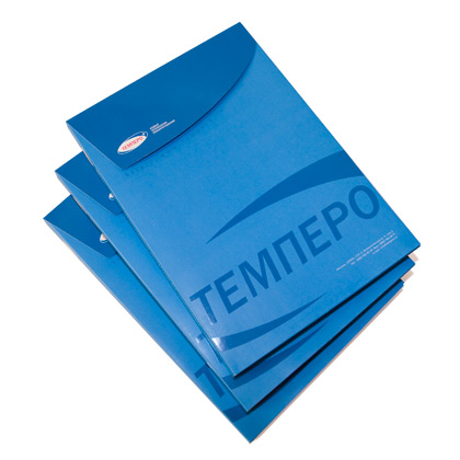 Разработка презентационной папки для Темперо